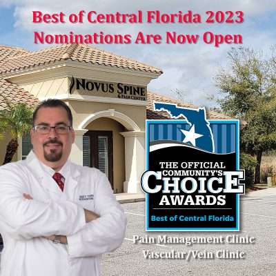 Nominate Novus Spine & Pain Center for the Best of Central Florida.